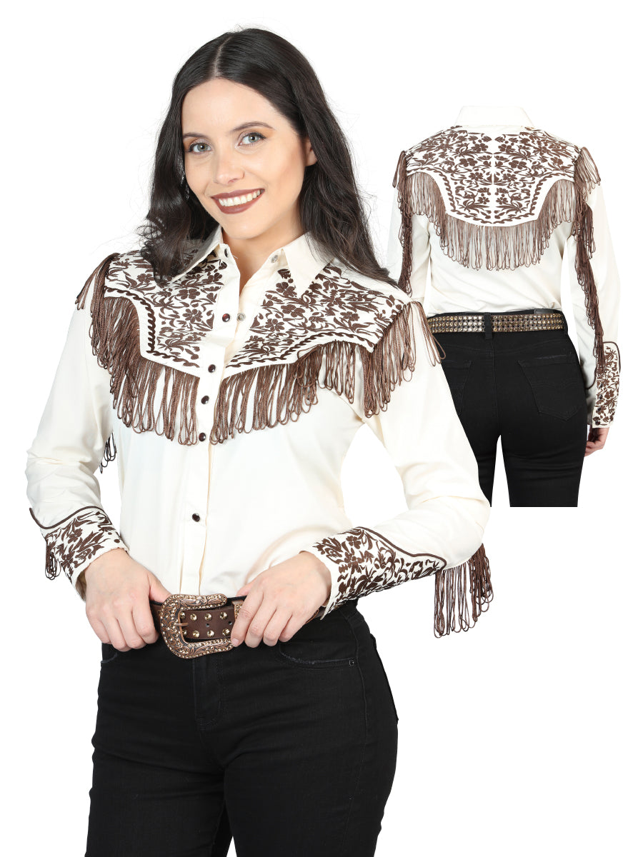 Fringe style hotsell top blouse