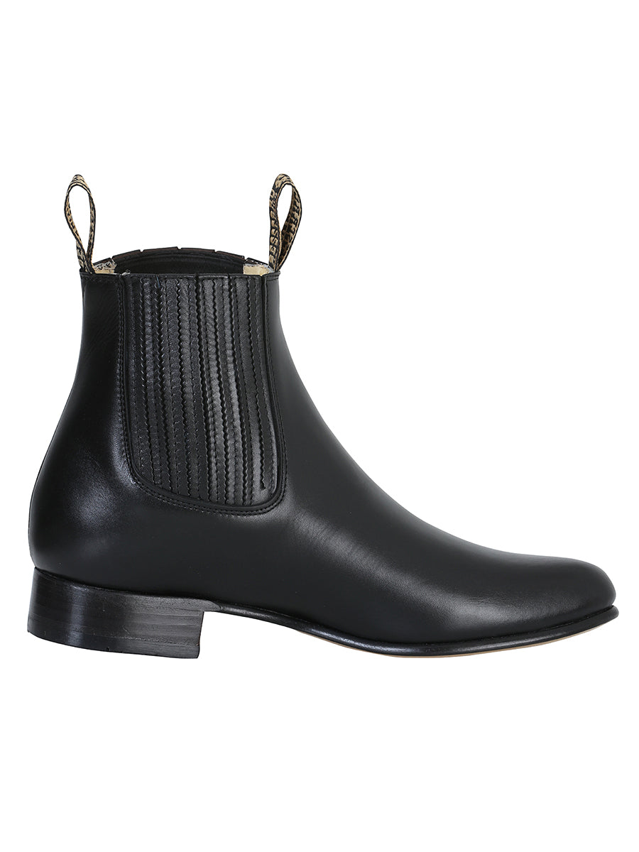 
                  
                    El Besserro Charro Boot - Leather Black 207
                  
                