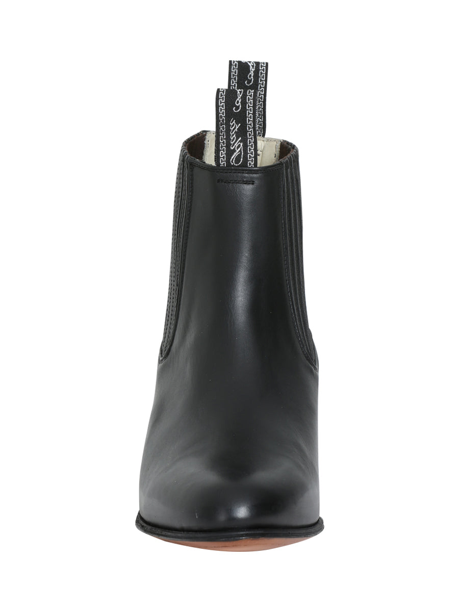 
                  
                    El Canelo - Charro Ankle Boot   - Atlas Black 232
                  
                