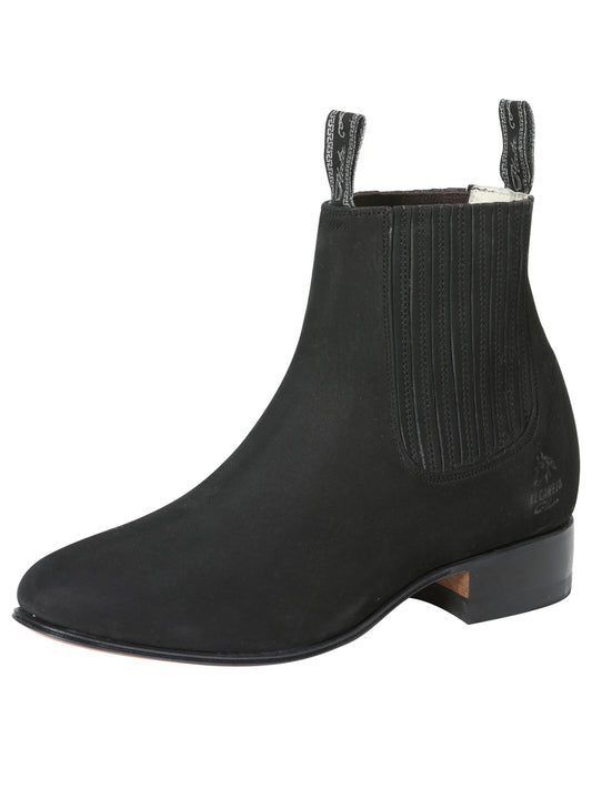 Canelo Charro Boot - Black Nobuck 3663