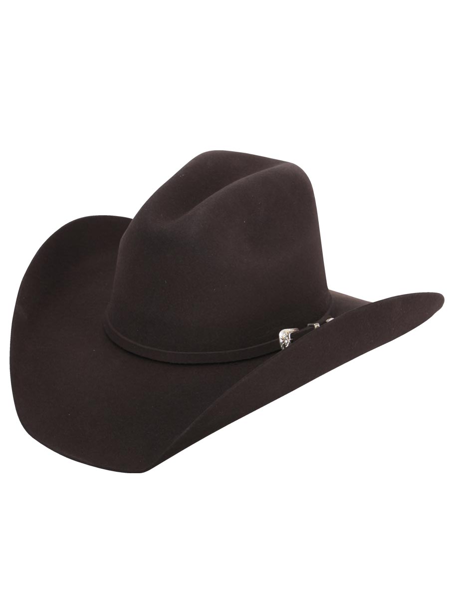 El General Felt Western Hat 50x Dark Brown 35008