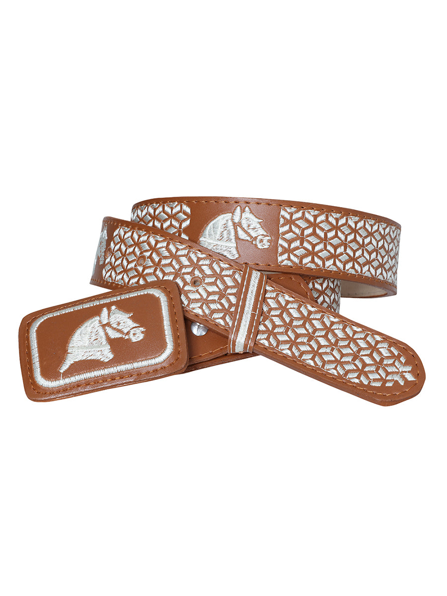 Cowboy Belt - El  Senor de los Cielos - Horse - Honey 41689