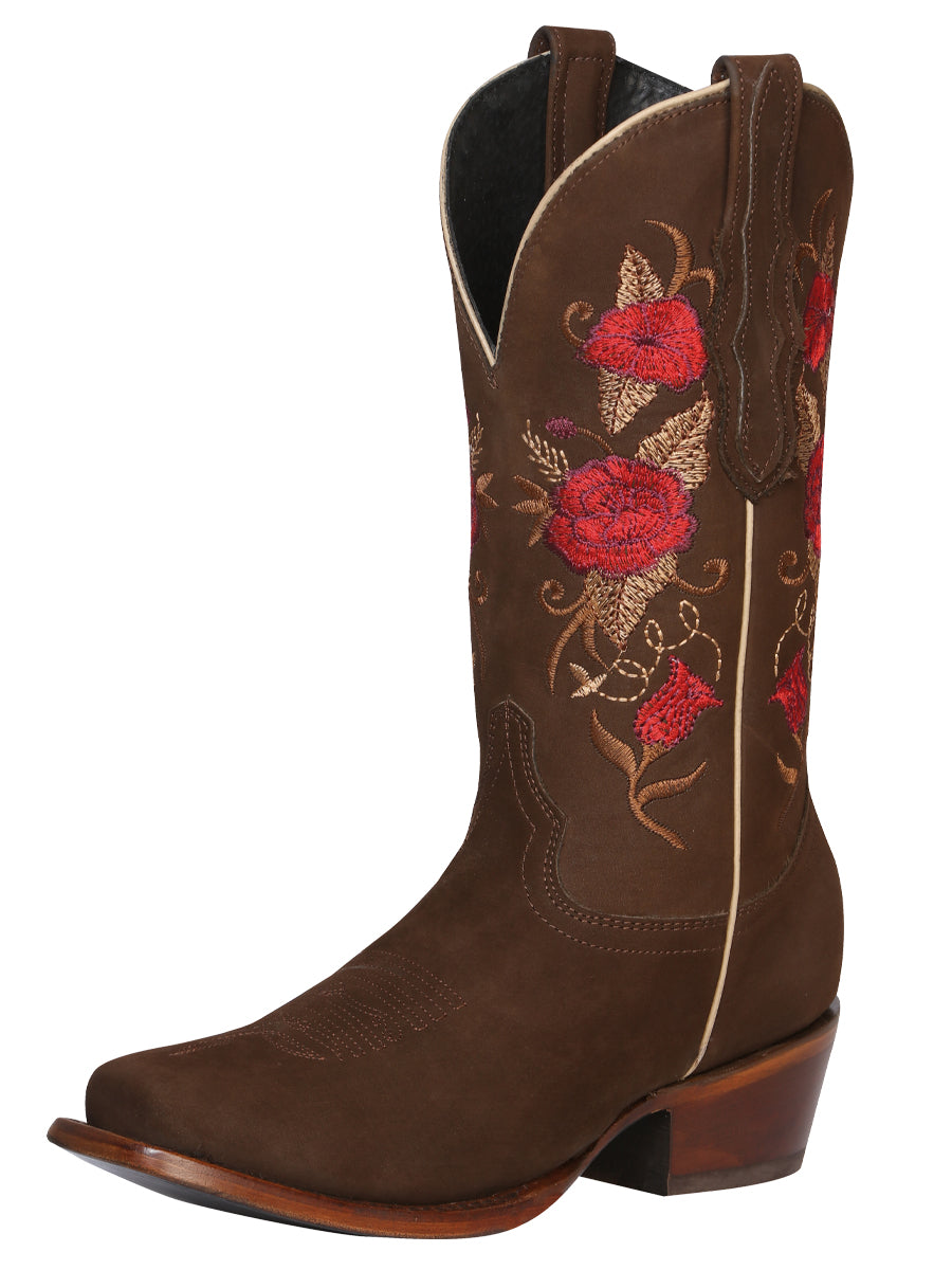 El General Rodeo Boot - Suede Brown 42025