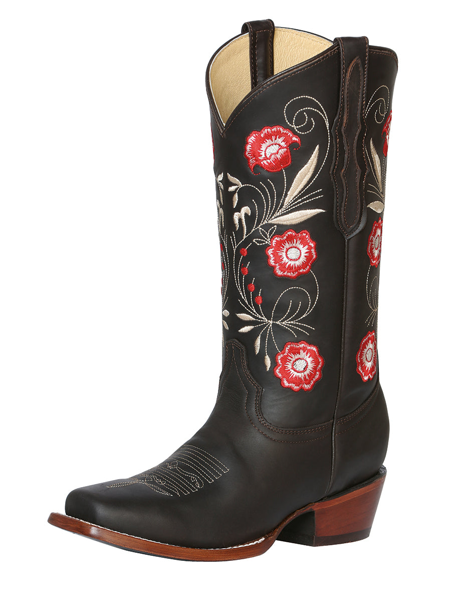 El General Womens Rodeo Boot- Dark Chocolate 42982