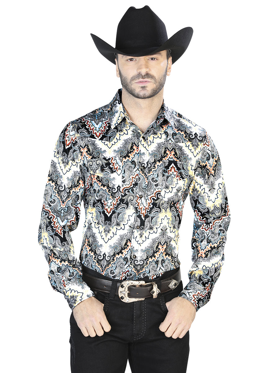 Casual Shirt L/ Sleeve El Señor de los Cielos 6 97%Polyester 3%Lycra Gray