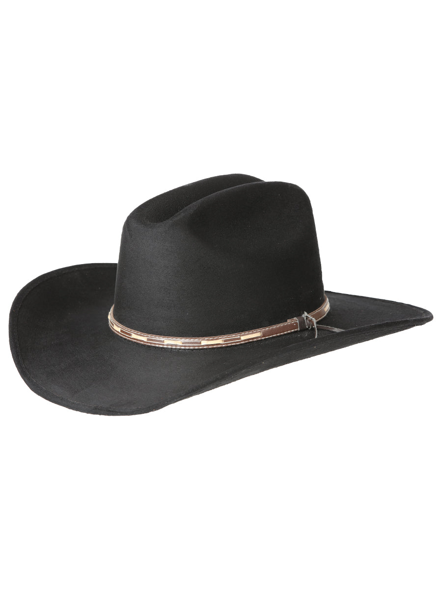 El General Suede Western Hat Black 44253