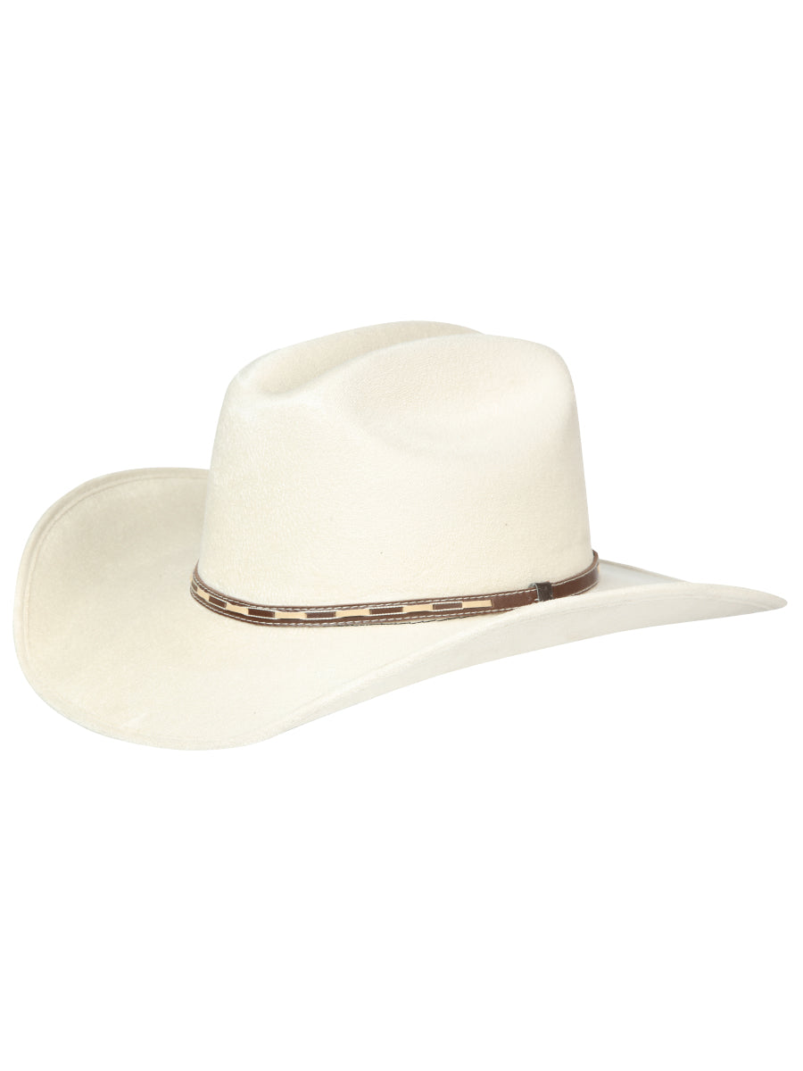 El General Suede Western Hat Bone 44254