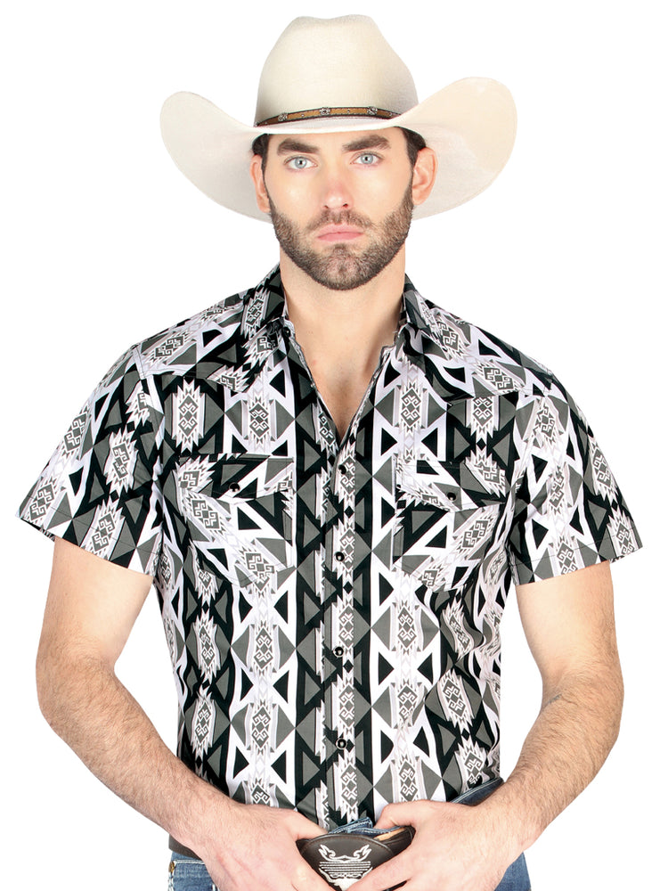 
                  
                    El General Western Shirt - Gray 44459
                  
                