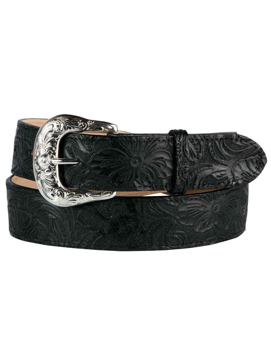 Women Denim Belt - El General -   Black 44640