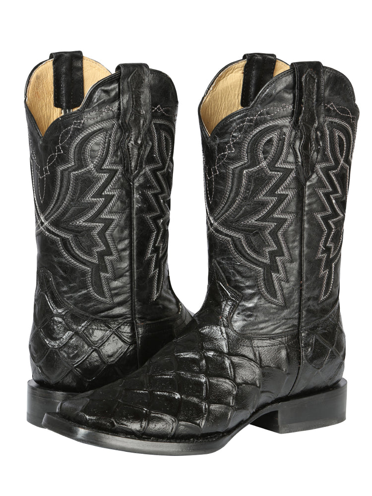 
                  
                    El General Rodeo Boot - Imit. Pirarucu - Black 44663
                  
                