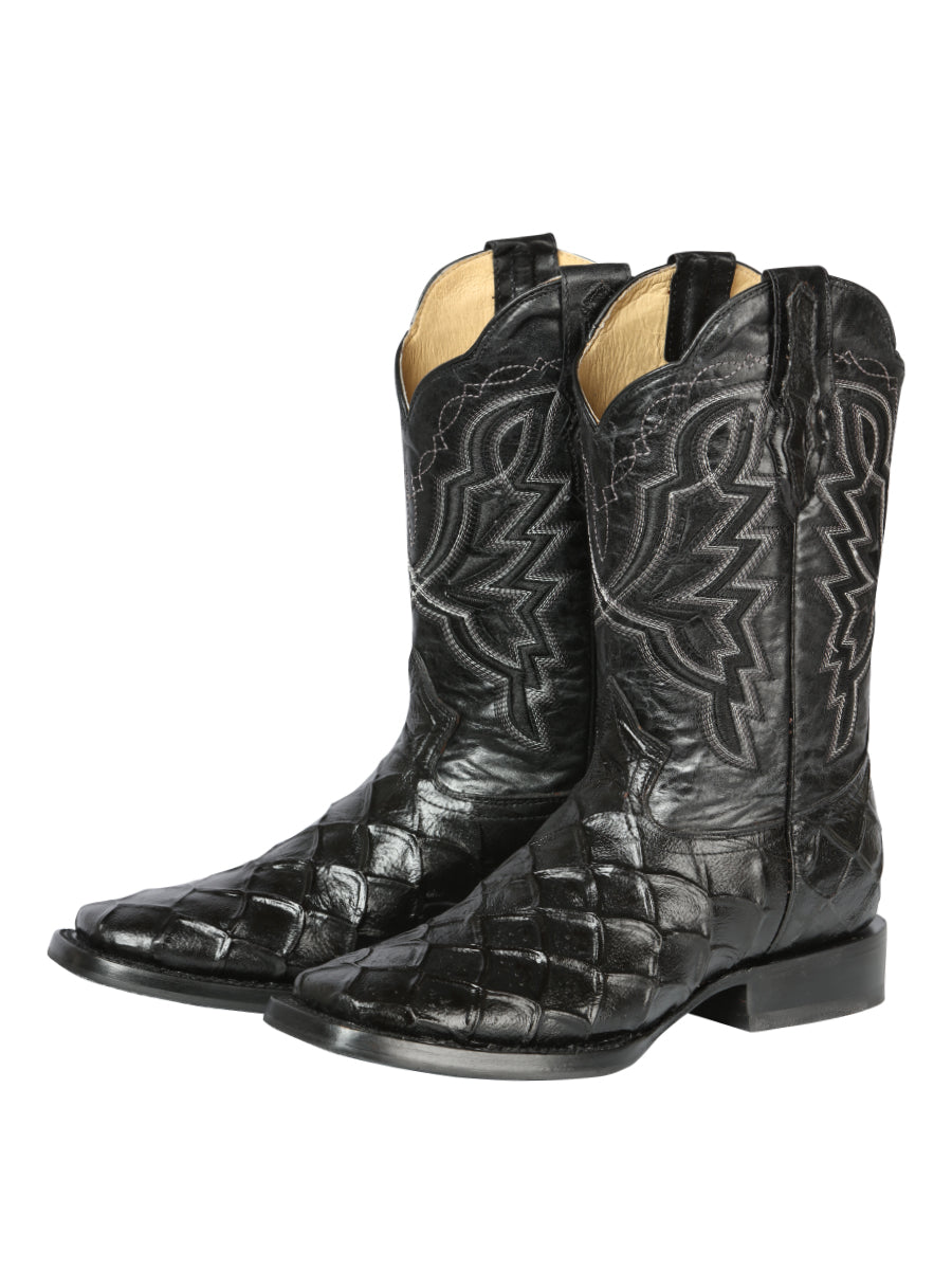 
                  
                    El General Rodeo Boot - Imit. Pirarucu - Black 44663
                  
                