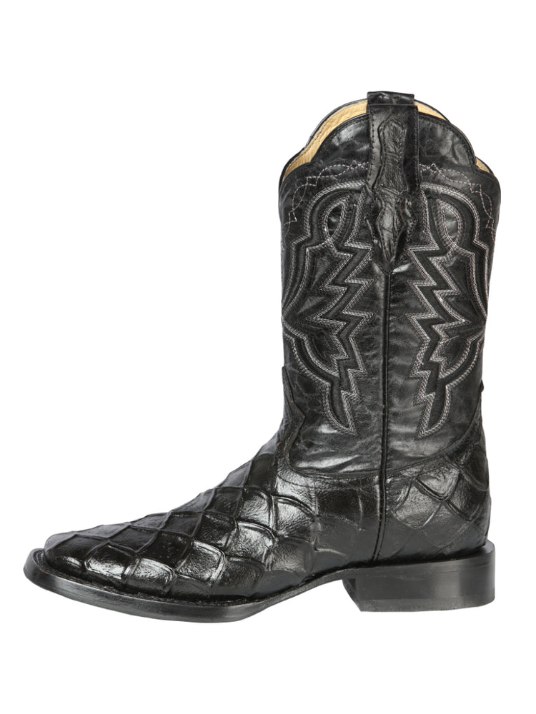 
                  
                    El General Rodeo Boot - Imit. Pirarucu - Black 44663
                  
                