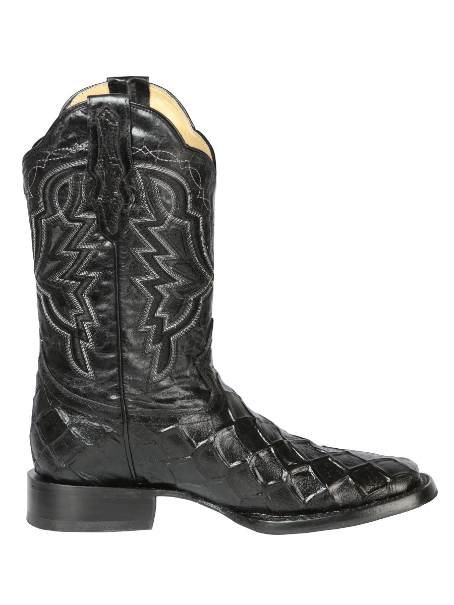 
                  
                    El General Rodeo Boot - Imit. Pirarucu - Black 44663
                  
                