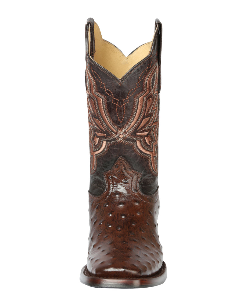 
                  
                    El General Rodeo Boot- Imit Avestruz -  Brown 44665
                  
                