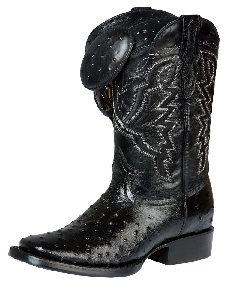 
                  
                    El General Rodeo - Printed Osther skin boot - Black 44673
                  
                