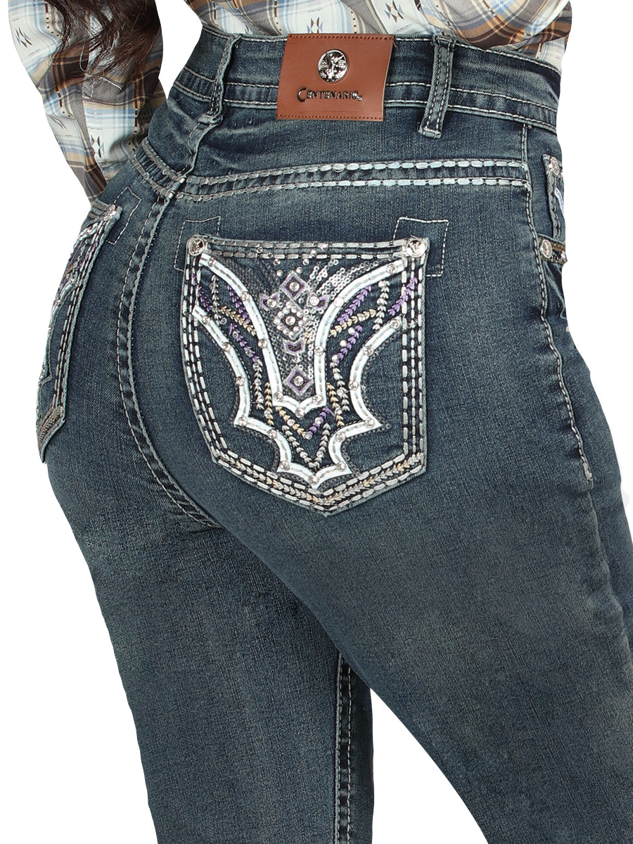 
                  
                    Centenario Bootcut Denim Jeans - Dark Blue 45032
                  
                