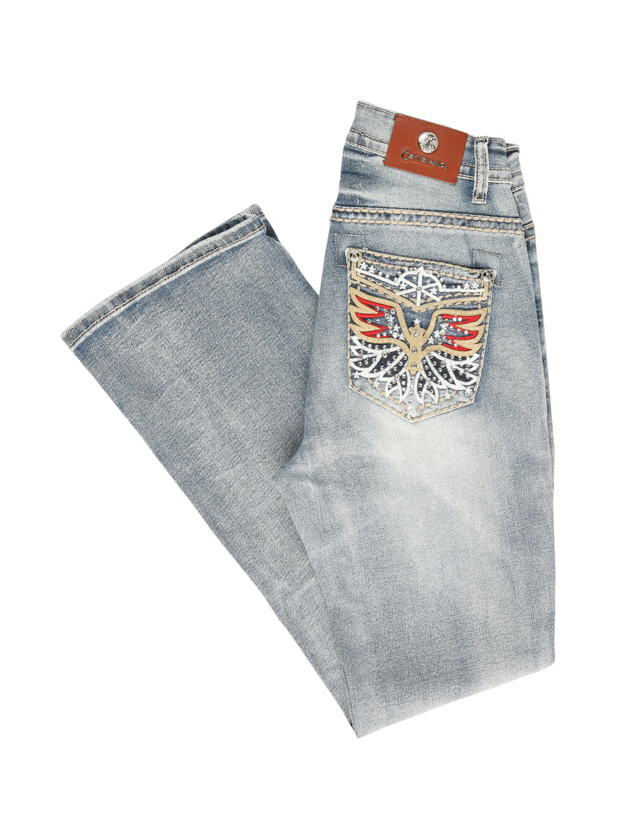 Centenario Bootcut Denim Jeans - Light Blue 45325