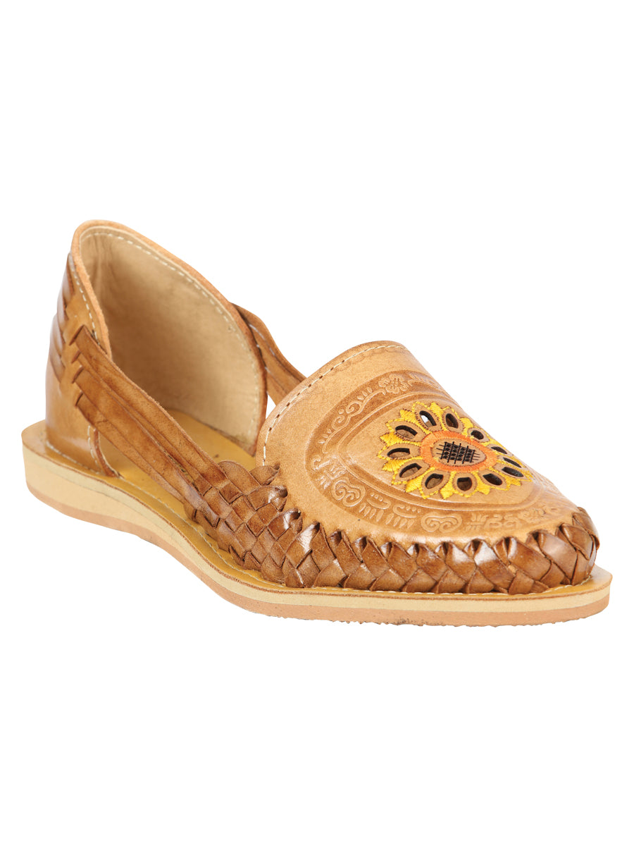 Mexican Artisanal Sandals Leather Tang 604024